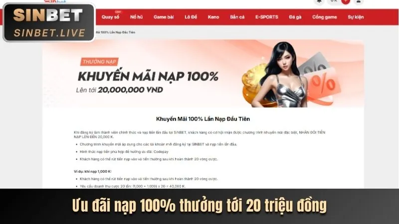 Thưởng Nạp Tiền Lần Đầu 11vn
